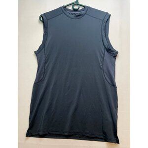 Balance Collection tank top shirt mens small Dry Wik sleeveless gray blue